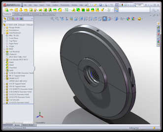 Solidworks software with Joy TA-18 Air Seal